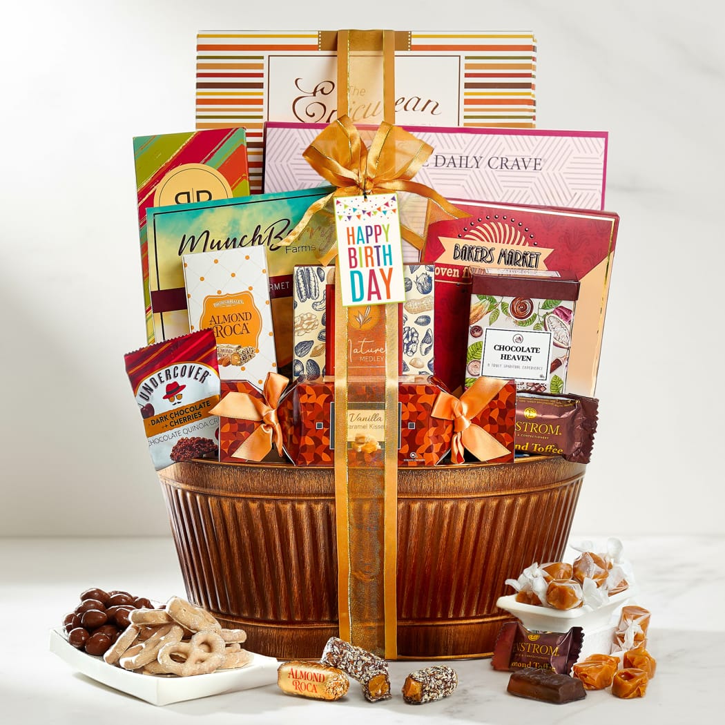 Grand Birthday Gift Basket