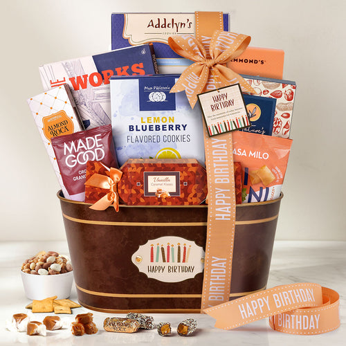 Birthday Snacks Gift Basket
