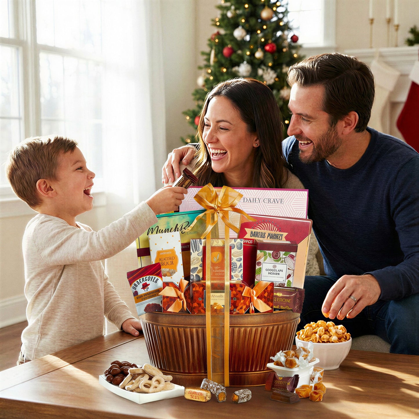 Holiday Hearth Grand Gift Basket