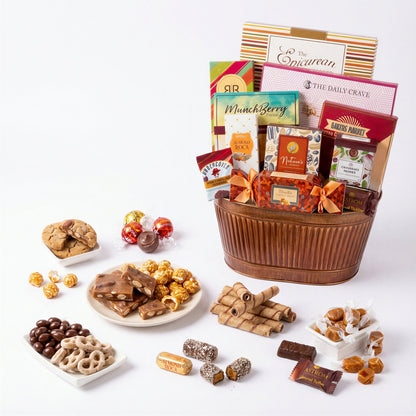Holiday Hearth Grand Gift Basket