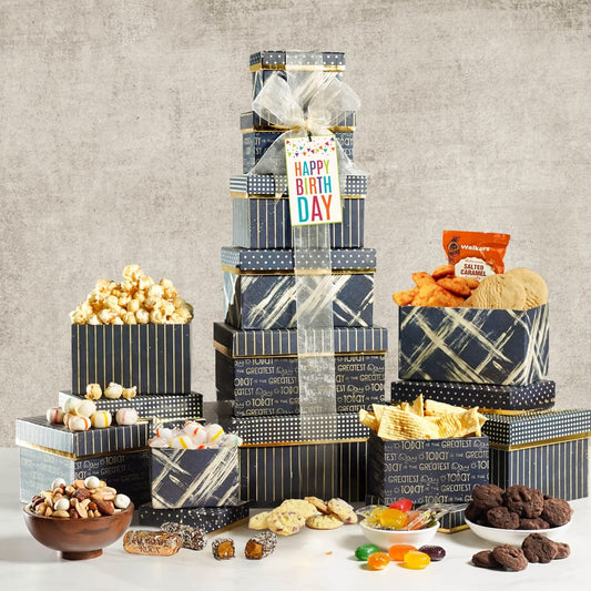 Deluxe Birthday Gift Tower