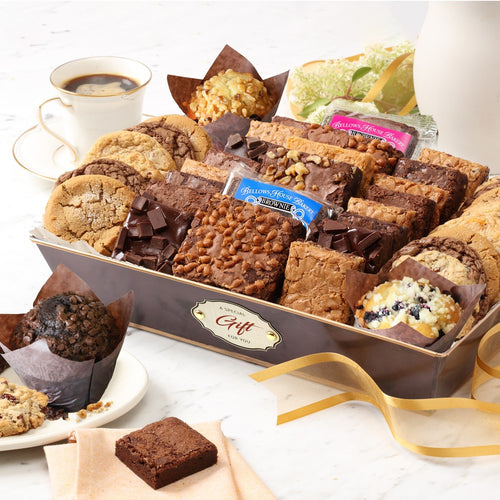 Deluxe Gourmet Brownie & Cookie Gift Basket
