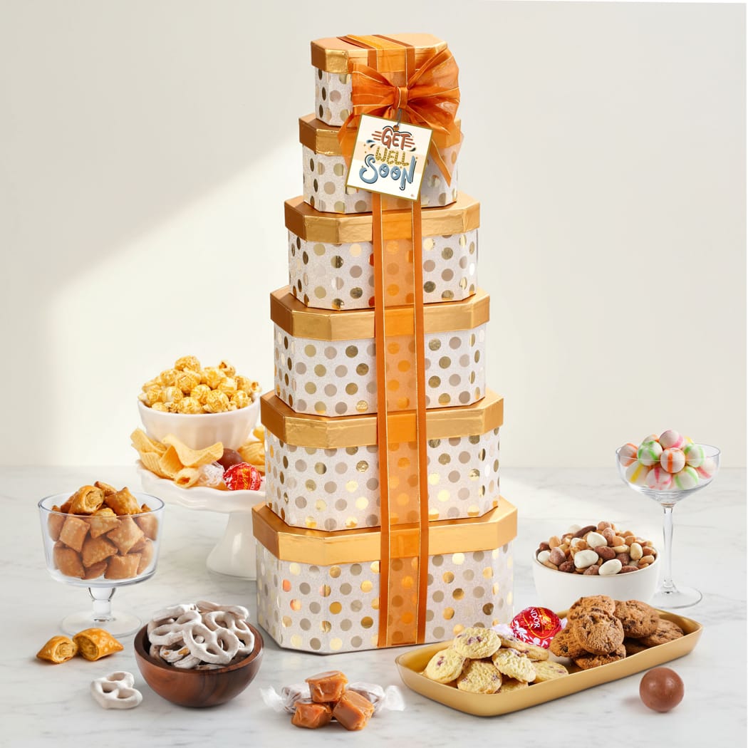 Get Well Gourmet Gift Tower