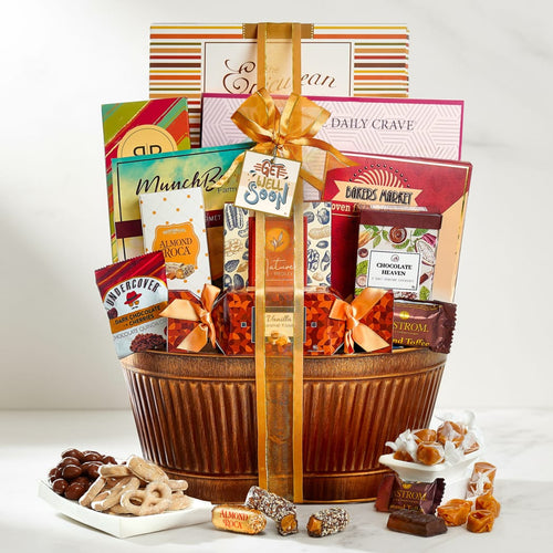 Get Well Grand Gourmet Gift Basket