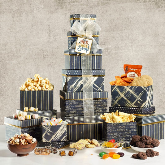 Get Well Soon Deluxe Gift Tower