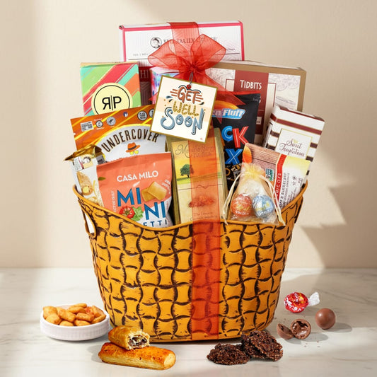 Get Well Warm Wishes Gift Basket
