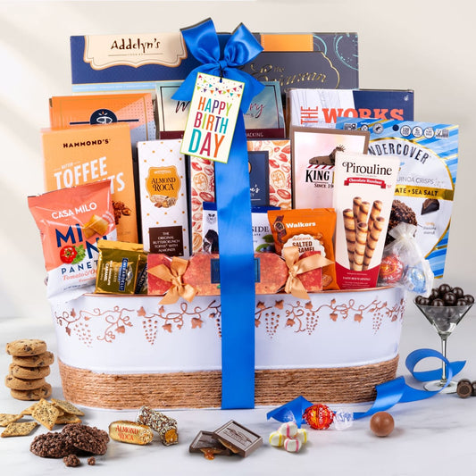 Gourmet Sweets Birthday Gift Basket