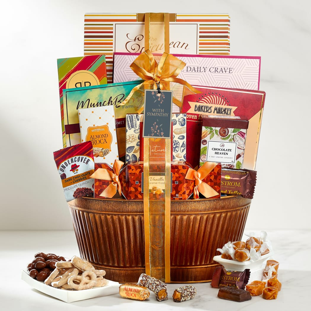 Grand Sympathy Gourmet Gift Basket