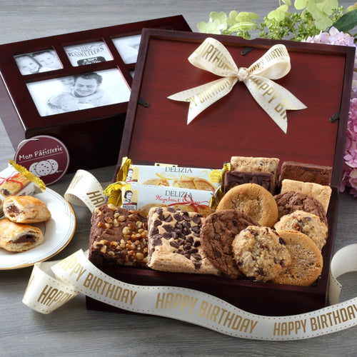 Happy Birthday Photo Bakery Box