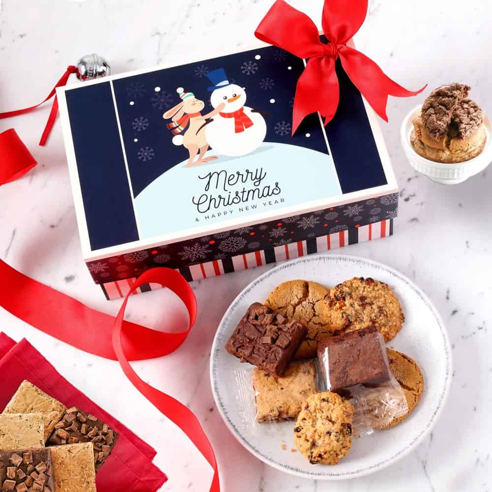 Merry Christmas Bakery Gift Box