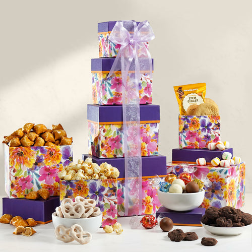 Snacks and Sweets Gift Tower