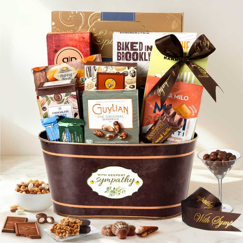 Sympathy Delights Gift Basket