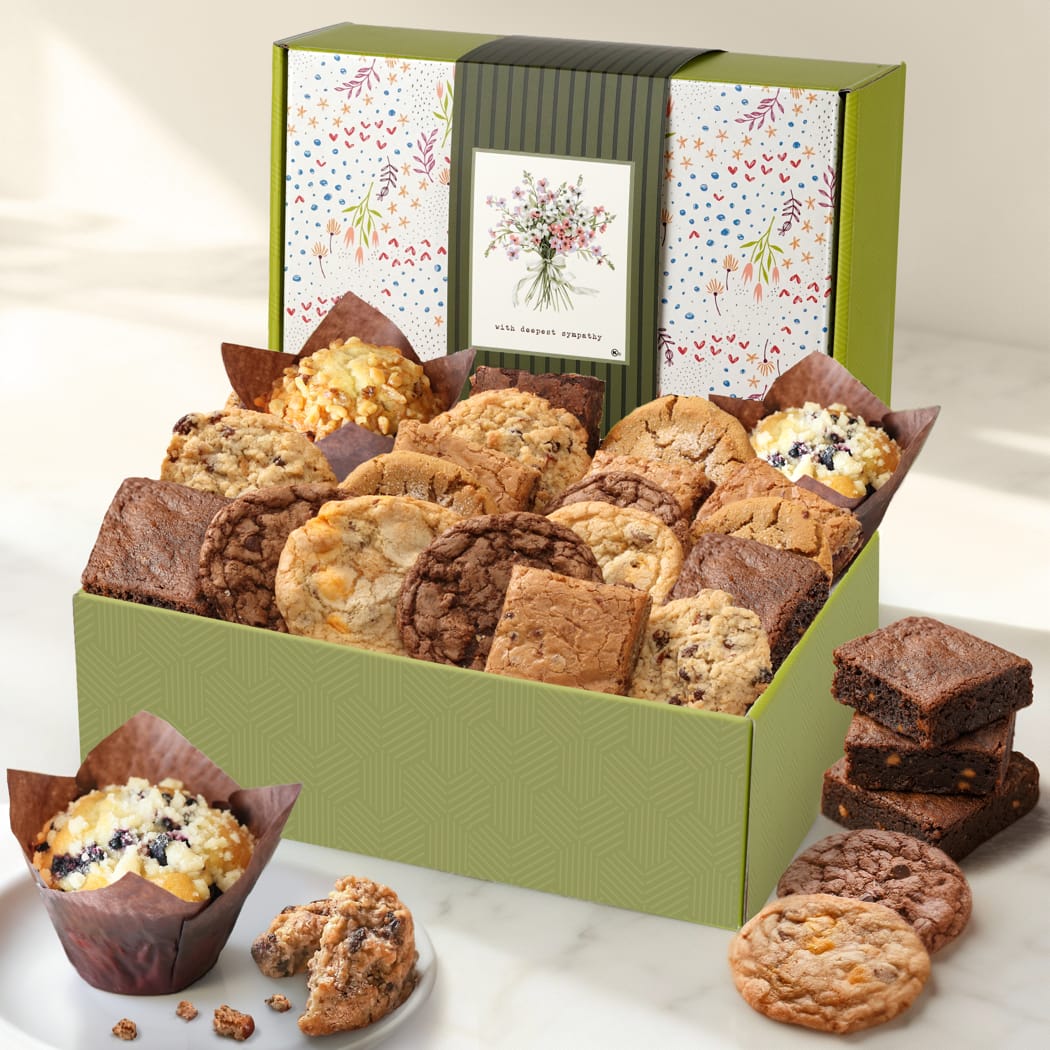 Sympathy Wishes Pastry Gift Box